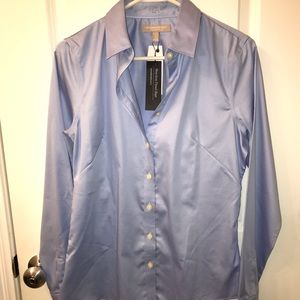 NWT Banana Republic Blue Tailored Button Down